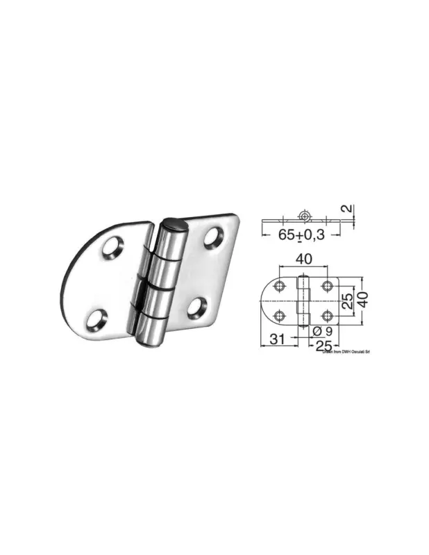 Cerniera 2 mm Consegna Rapida