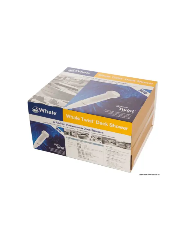 Whale doccia integrata serie Twist Mk2 con miscelatore caldo/freddo Acquista Ora