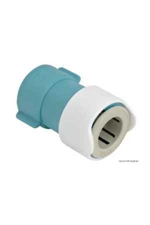 Nuova Collezione Adattatore WHALE da 3/8' BSP femmina (plastica)
