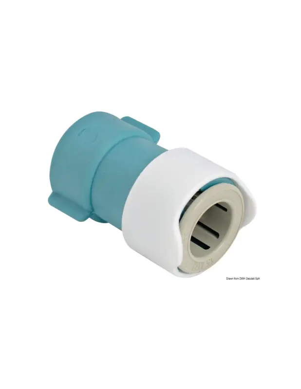 Nuova Collezione Adattatore WHALE da 3/8' BSP femmina (plastica)