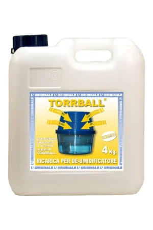 Euromeci sali di ricambio deumidificatore 4 kg, compatibile art. 6464525 Popolare