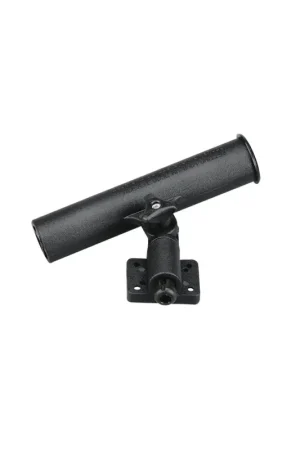 Nuova Rade portacanna orientabile nylon nero, 3 attacchi, montaggio Offerta Limitata