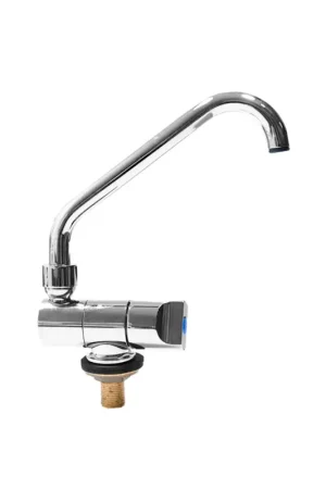 Elettrogas Aravon rubinetto ceramico ottone cromato, canna Ø 14 mm Promo Stagionale