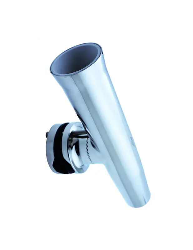 Prezzo Ridotto Portacanna orientabile inox su tubo Ø 42 mm, 3 misure di fissaggio