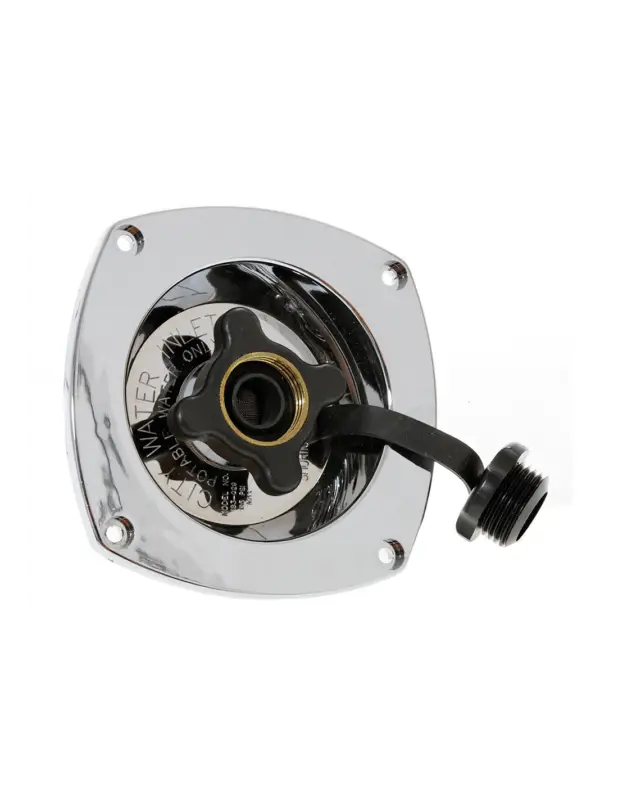 Uflex regolatore pressione cromato a filo paratia 3,1 bar ingresso 3/4" Promozione Esclusiva