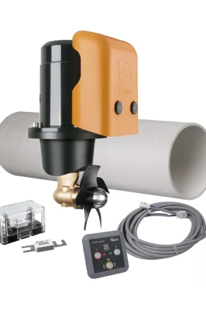 Quick BTQ 125-30 kit elica di prua 12V, spinta 30 kg, tunnel Ø 125 mm Esclusivo