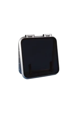 Reso Gratuito Gebo passo uomo standard, lega anodizzata, policarbonato 10 mm, approvato