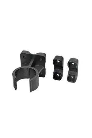 Must-Have Nuova Rade supporto PVC nero per boetta luminosa, fissaggio tubo Ø 22/25 mm