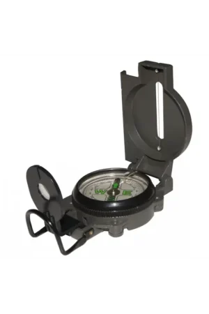 Acquista Ora Bussola rilevamento portatile doppia scala lente ingrandimento 80x57 mm