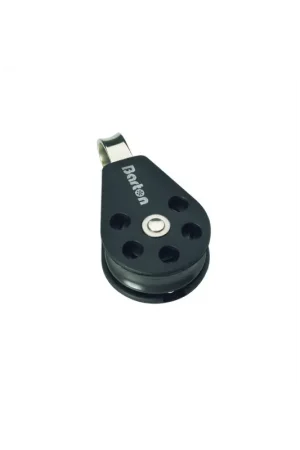 Barton Marine Serie 2, bozzello singolo fisso, cima 8 mm, 370 kg Nuovo Arrivo
