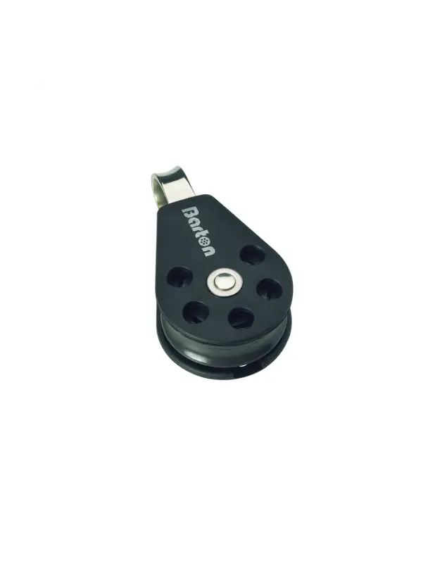 Barton Marine Serie 2, bozzello singolo fisso, cima 8 mm, 370 kg Nuovo Arrivo