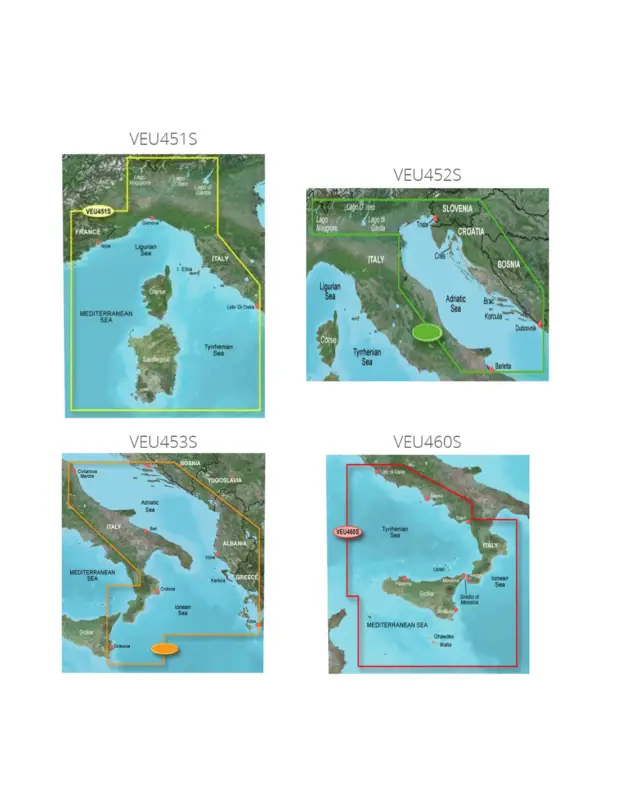 Garmin BlueChart G3 HD Vision, cartografia micro SD Garmin Marine, Small Prezzo Basso