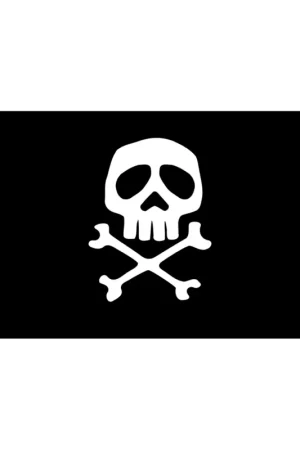 Adria Bandiere Bandiera Pirata Jolly Roger poliestere stamina, 20x30 e Compra Adesso