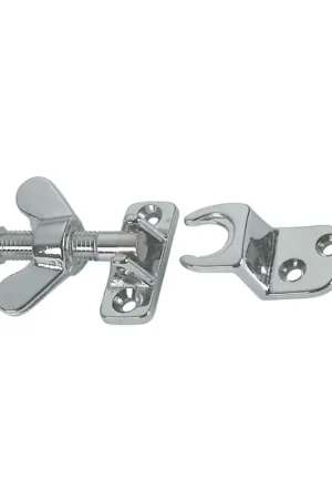 Foresti ferma oblò ottone cromato, base 37x15 mm, filettatura 28 mm Prezzo Scontato