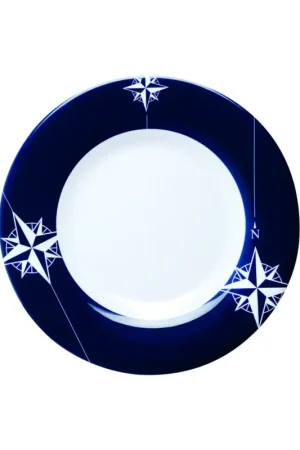 Solo Oggi Marine Business Northwind piatti piani melamina 100% Ø 25 cm, set 6 pezzi
