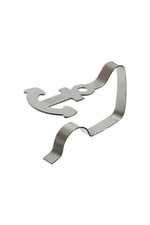 Super Prezzo Marine Business clip fermatovaglia antivento in acciaio inox, set 4 pezzi
