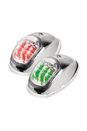 Luci di via EVOLED in acciaio inox lucido a LED 12V Must-Have