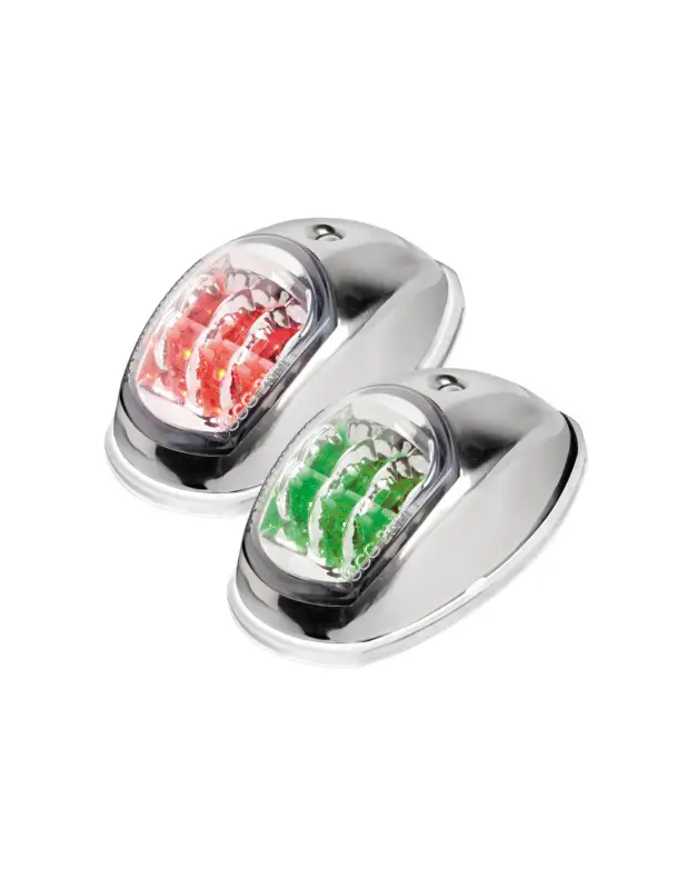 Luci di via EVOLED in acciaio inox lucido a LED 12V Must-Have