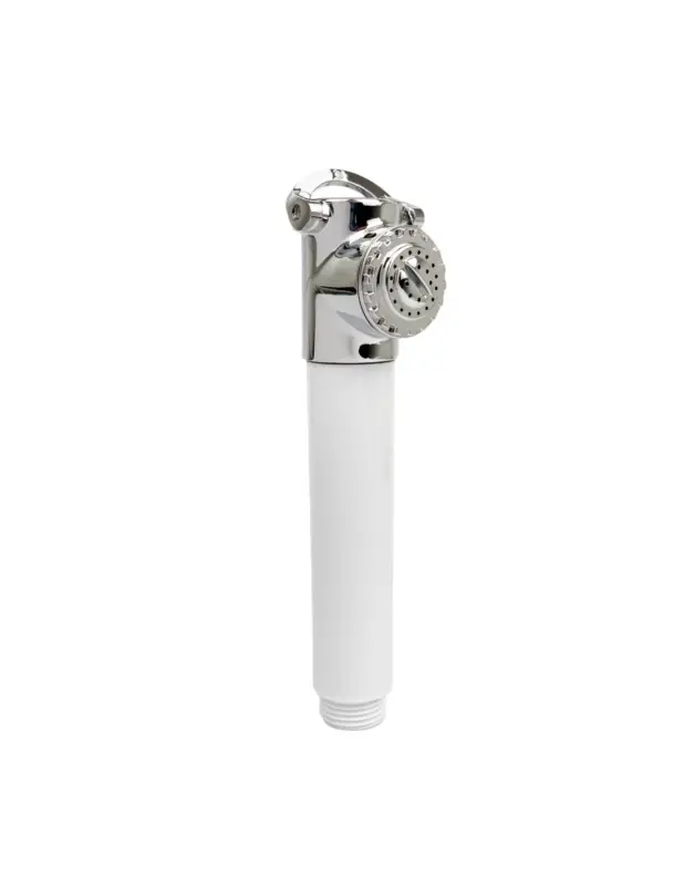 Miglior Prezzo Doccetta con pulsante in ABS e ottone cromato
