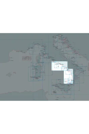 Carte nautiche IIM, Tirreno Centro-Meridionale, scale 1:100.000-1:250.000 Esclusivo