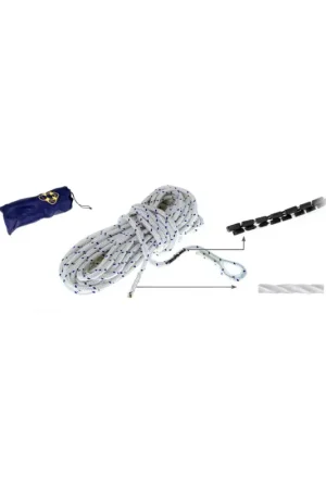 Affare Cima ancoraggio piombata con redancia, Ø 10-12 mm, 30 m, sacca nylon