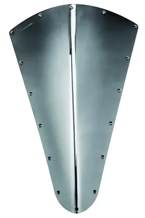 Direttamente Dal Produttore Douglas Marine scudo di prua AISI 316 lucidato, spessore 2 mm