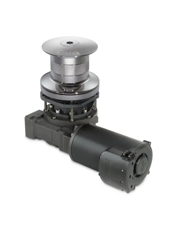 Quick Tumbler verricello da tonneggio inox AISI 316, 1500W 12V, campana Ø Pagamento Sicuro