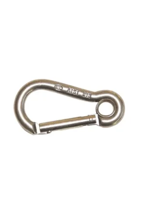 Moschettone Kong a pera occhio inox AISI 316 Key-Lock fino a 2400 kg Prezzo Ridotto
