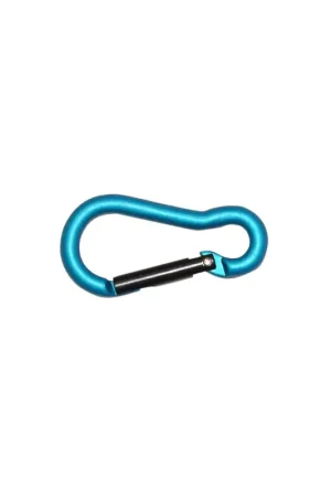 Popolare Kong moschettone a pera lega leggera Key-Lock colori assortiti, Ø 5-6 mm