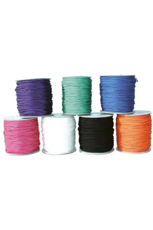 Cavalieri, treccia polipropilene resistente UV, Ø 2-3 mm, 8 colori Popolare