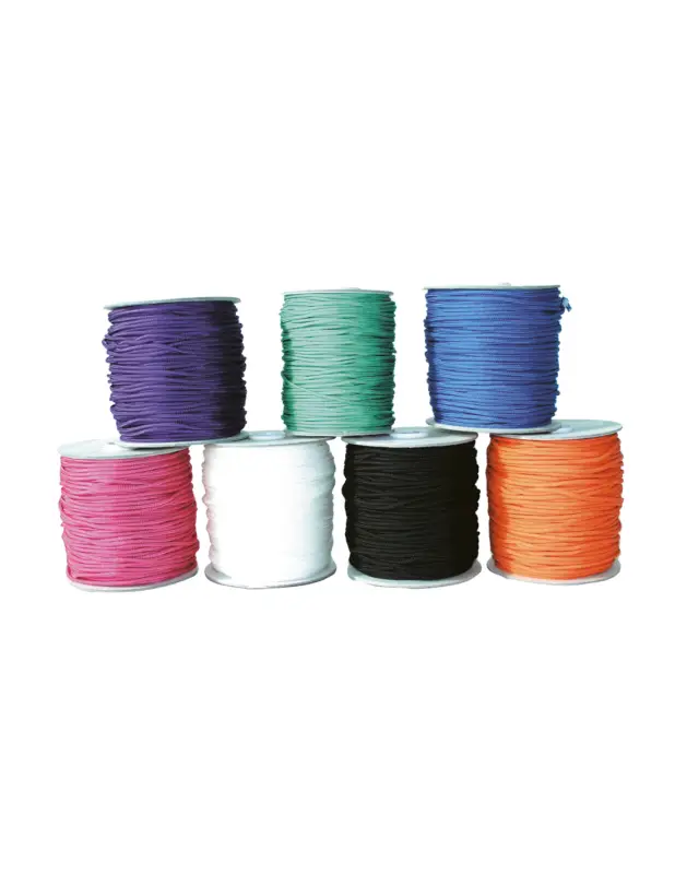 Cavalieri, treccia polipropilene resistente UV, Ø 2-3 mm, 8 colori Popolare