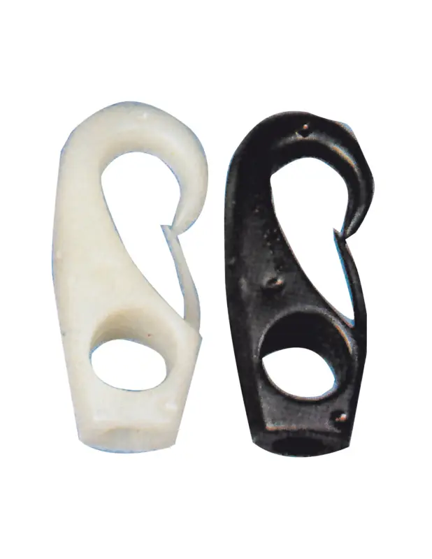 Economico Nuova Rade moschettone nylon treccia elastica, Ø 4-10 mm, conf. 20 pz