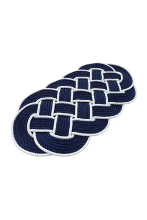 Di Tendenza CAVALIERI tappeto ovale intrecciato a mano, poliestere Ø 10 mm, 600x330