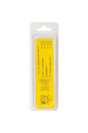 Veleria San Giorgio kit ricarica giubbotto autogonfiabile CO2 33 gr o 60 gr Bestseller