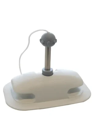 Offerta Ceredi scalmiera in neoprene grigio RAL 7035, profilo basso 150x95 mm
