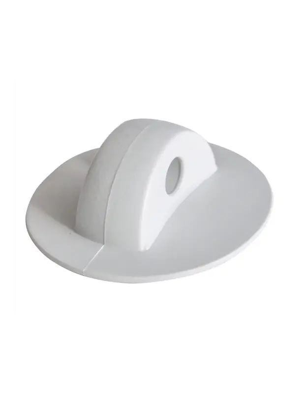 Consegna Rapida Ceredi passacorda in PVC, foro Ø12 mm, 78x27,5 mm
