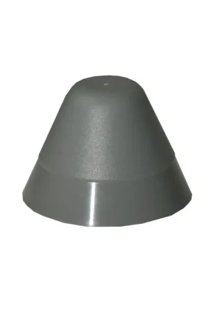 Miglior Prezzo Ceredi cono terminale PVC grigio RAL 7035, Ø145x100 mm
