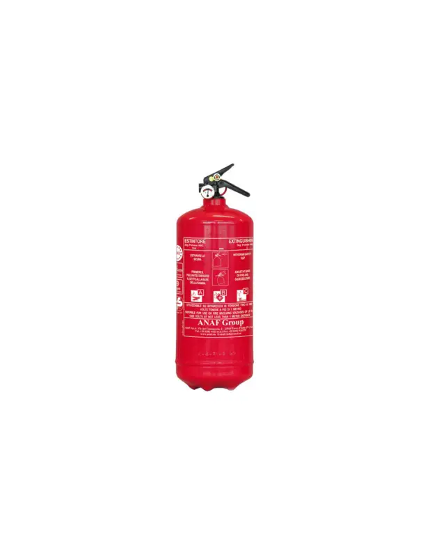 Anaf Estintore a Polvere Navale MED, Alluminio, 13A-89BC, 2 e 3 kg Solo Oggi