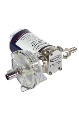 Marco UP3 pompa ingranaggi bronzo 12V, travaso gasolio 15 lt/min, 2 bar Promo Stagionale