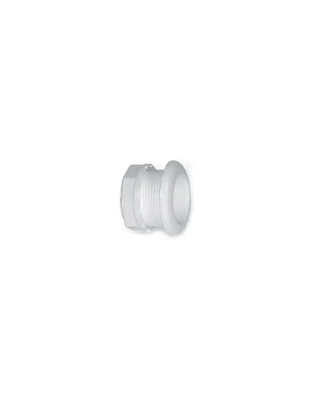 Economico Ceredi boccola di scarico plastica bianca, lunghezza 44 mm, Ø interno 42 mm