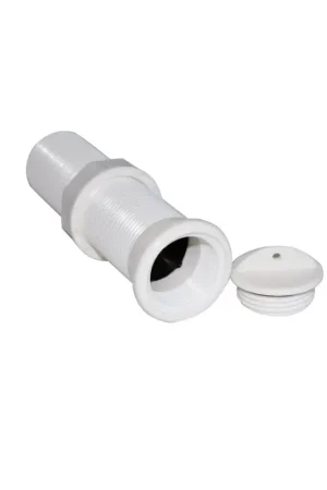 Consegna Rapida Ceredi scarico a mare nylon bianco filettato valvola non ritorno Ø 39mm