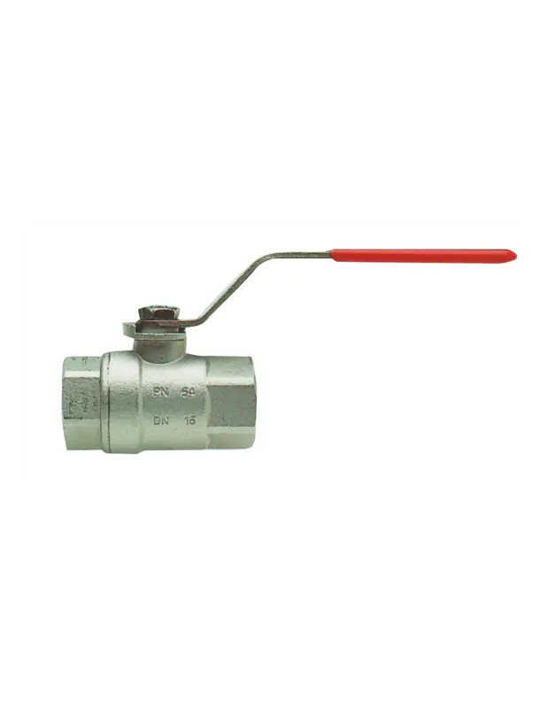 Valvola a sfera inox AISI 316 passaggio totale, filettatura F/F, da 1/4" a Nuova Collezione
