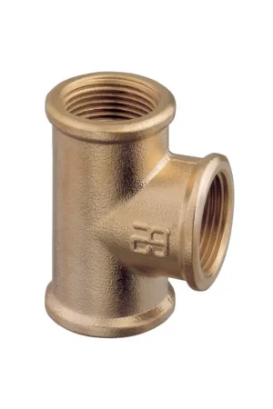 Compra Online Guidi tee in ottone F/F/F, da 1/4" a 3" gas, raccordo a T idraulico