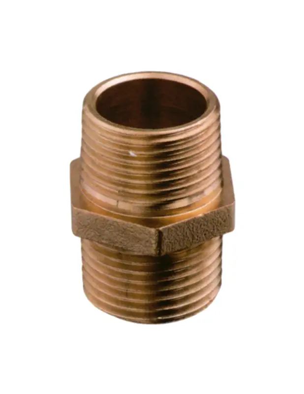 Economico Guidi nipless doppio maschio-maschio in bronzo BSP, da 1/4" a 3"