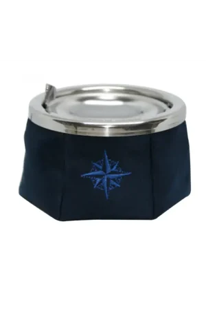 Marine Business posacenere antivento blu inox e polipiel base zavorrata Prezzo Basso