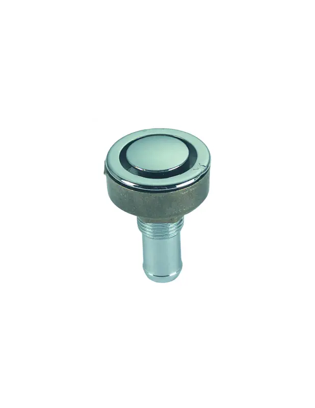 Acquista Ora Foresti sfiato dritto ad incasso in ottone a filo, portagomma Ø 16 o 20 mm