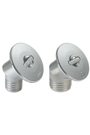 A Buon Prezzo Foresti tappo imbarco inclinato 30° ottone cromato, levetta ad incasso