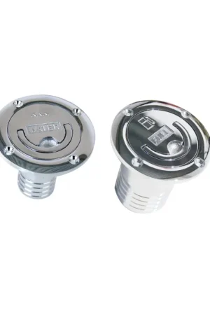 Non Perdere Foresti tappo imbarco ottone cromato apertura a maniglia, tubo Ø 40-50 mm