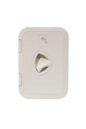 Popolare Ceredi nicchia ABS bianco RAL 9003 con sportello e maniglia, 245x170x110 mm