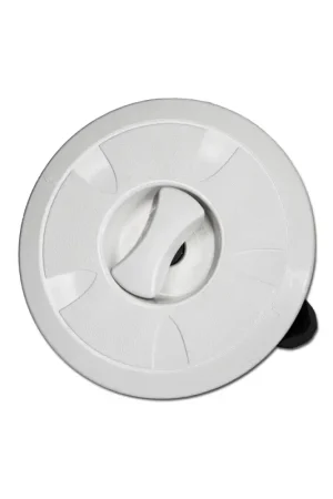 Novità Ceredi tappo ispezione ASA nylon vetro calpestabile Ø 200 mm bianco